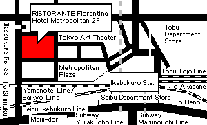 RISTORANTE Fiorentina-map